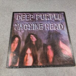 Deep Purple Machine Head Vinyl LP 1972 Warner Bros BS 2607 Burbank Label VG
